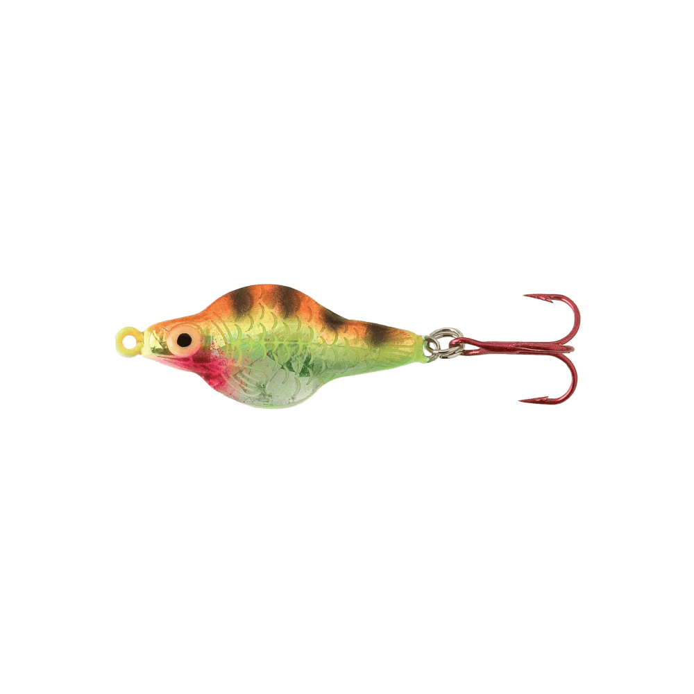 Lindy Rattl'n Flyer Spoon 1/4oz: TECHNI-GLO PERCH