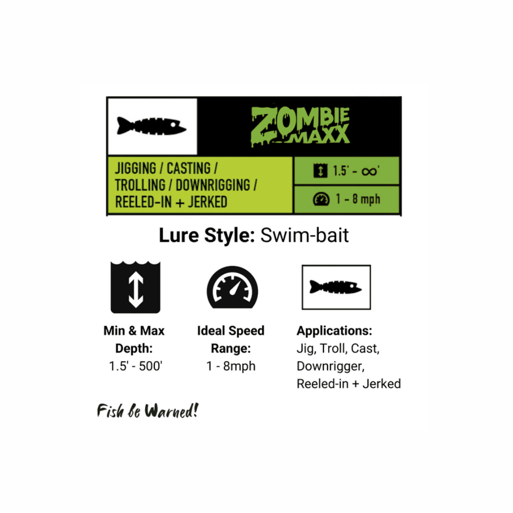 Lucky Bug 5" Zombie Maxx - Tiger Trout - Image 2