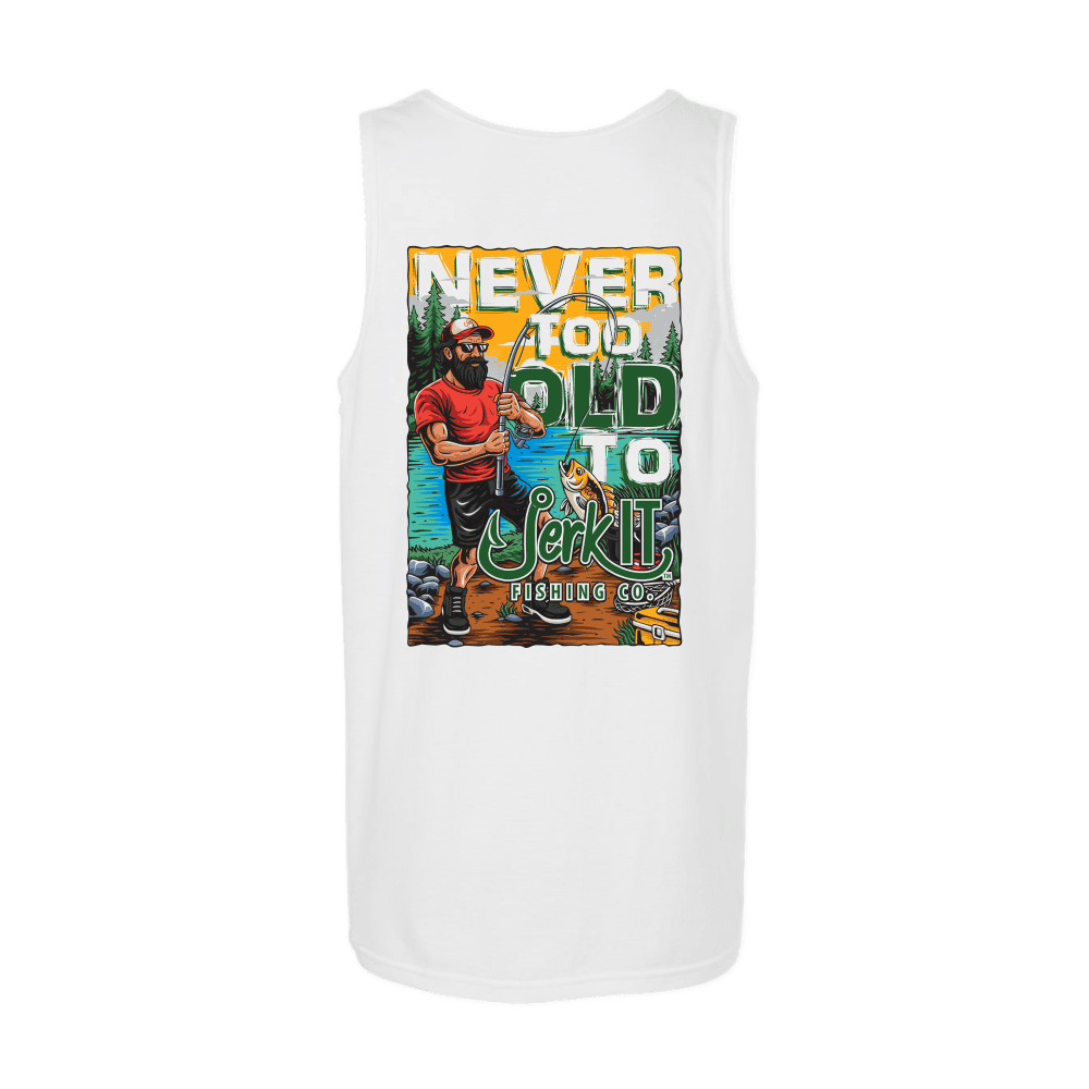 Never To Old To Jerk It - Men's Tank Top - Image 2