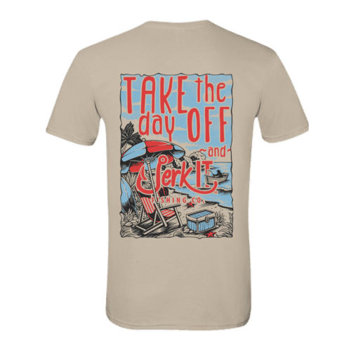 Jerk It Retro Tee - Take The Day Off